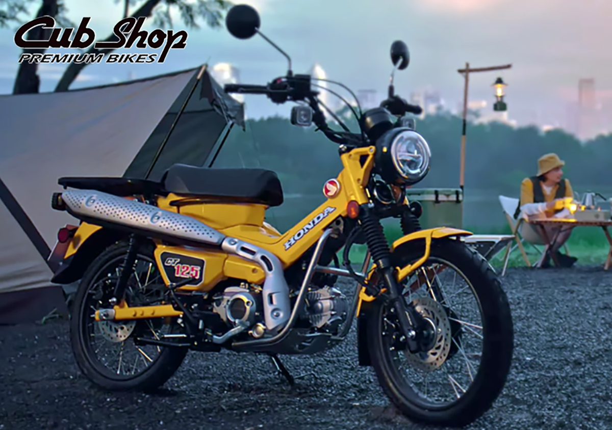 Honda CT125 ABS Màu Vàng, Màu Mới Nhất 2024 Giá Tốt